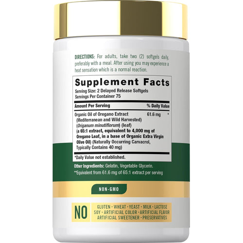Oregano Oil | 150 Softgels