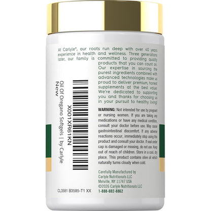 Oregano Oil | 150 Softgels