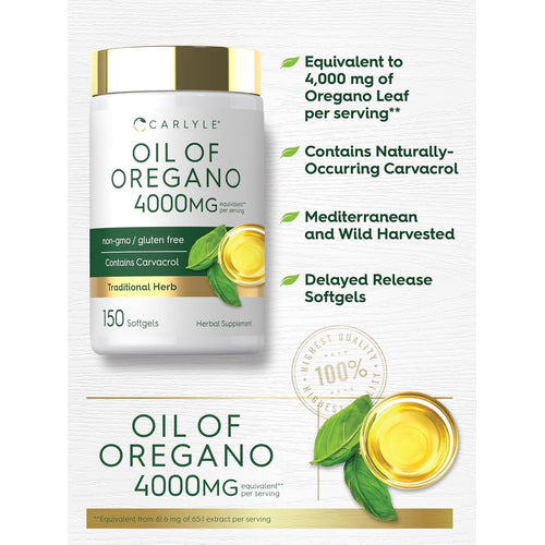 Oregano Oil | 150 Softgels